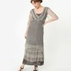 Nataya Clothing Vintage Style Alluring Slate Downton Abbey Edwardian Dress