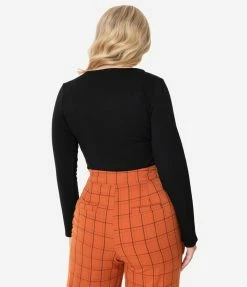 Sale Unique Vintage Black Maxine Top