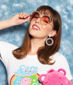 AJ Morgan Eyewear (B2B Wholesale) Golden Rainbow Rounded Sunglasses