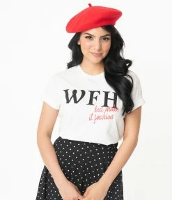 Sale Unique Vintage WFH Fashion Unisex Tee