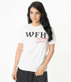 Sale Unique Vintage WFH Fashion Unisex Tee