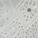 Unique Vintage Plus Size 1920s Grey & Silver Sequin Lina Flapper Dress Flapper Dresses