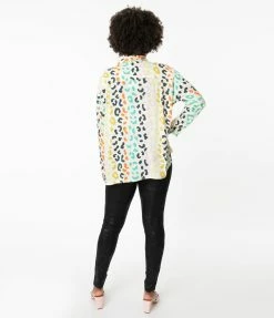 See And Be Seen Black Snake Skin Leggings