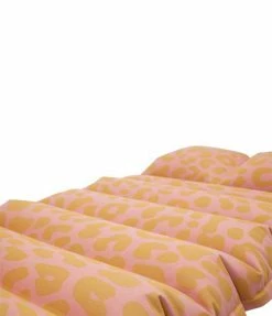 Sunnylife Peach Pink Leopard Print Pool Float