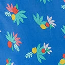 Emily And Fin Emily & Fin Blue Summer Fruits Print Jenna Wrap Dress