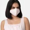 Sale Magnolia Place Light Pink & White Gingham Face Mask