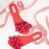 Collectif Red & Cherry Silvia Sandals