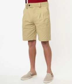 Sale Collectif Khaki Simon Mens Shorts