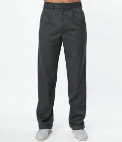 Collectif Dark Grey Jessy Mens Pants