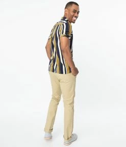 Sale Collectif Khaki Chino Andy Mens Pants