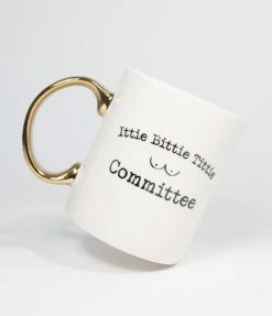 Unique Vintage Ittie Bittie Tittie Committee Coffee Mug