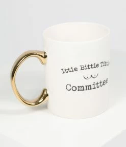 Unique Vintage Ittie Bittie Tittie Committee Coffee Mug