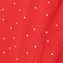 Dress Forum Retro Style Red & White Heart Print Midi Dress Sale