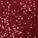 Unique Vintage Burgundy Sequins Wright Romper