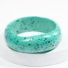 Faire (Narratives The Line) Jewelry Turquoise Speckle Resin Bangle