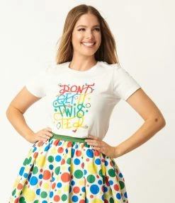 Hasbro Gaming X Unique Vintage Dont Get It Twisted Womens Graphic Tee