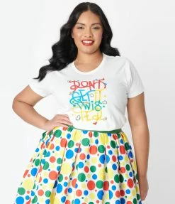 Hasbro Gaming X Unique Vintage Dont Get It Twisted Womens Graphic Tee