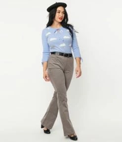 Sale Unique Vintage Grey Corduroy Tyler Pants