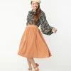 Unique Vintage Cinnamon Maya Sweater Skirt