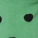 Compania Fantastica Green & Black Polka Dot Sweater Sale