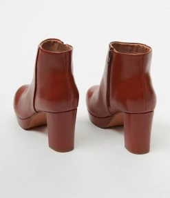 Demfon International (Chelsea Crew) Chelsea Crew Rust Disco Booties