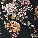 Sale Unique Vintage Black & Pink Floral Heddy Jumpsuit