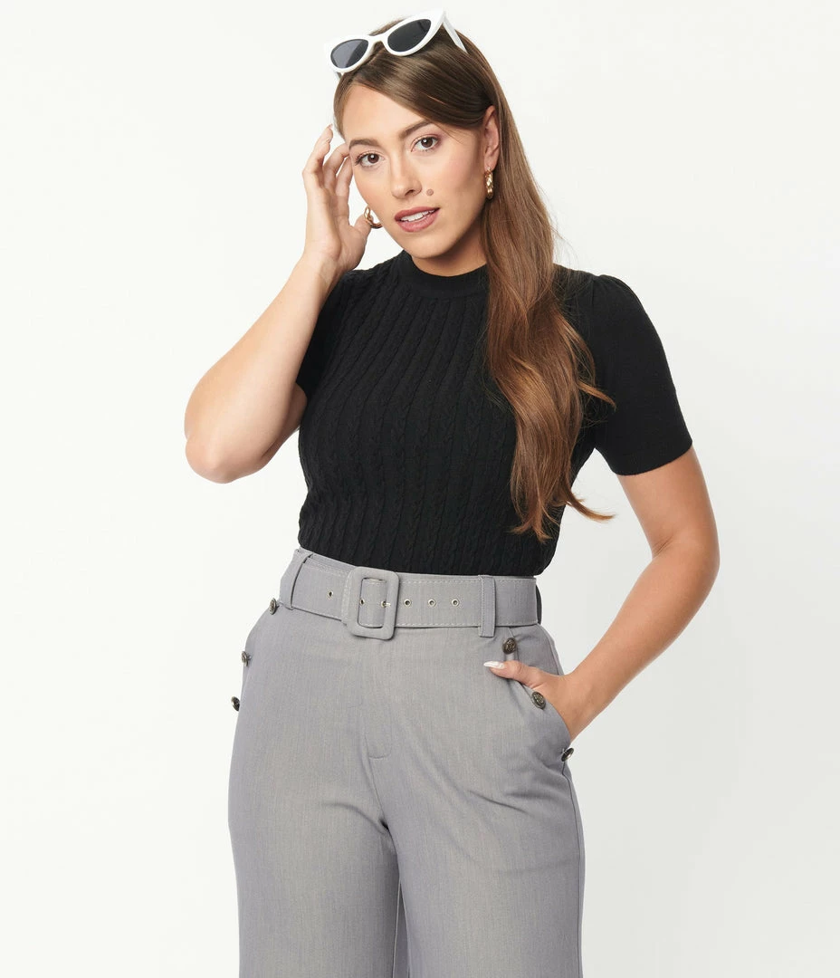 Unique Vintage Black Park City Sweater Sale