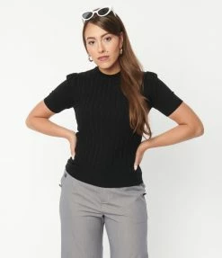 Unique Vintage Black Park City Sweater Sale