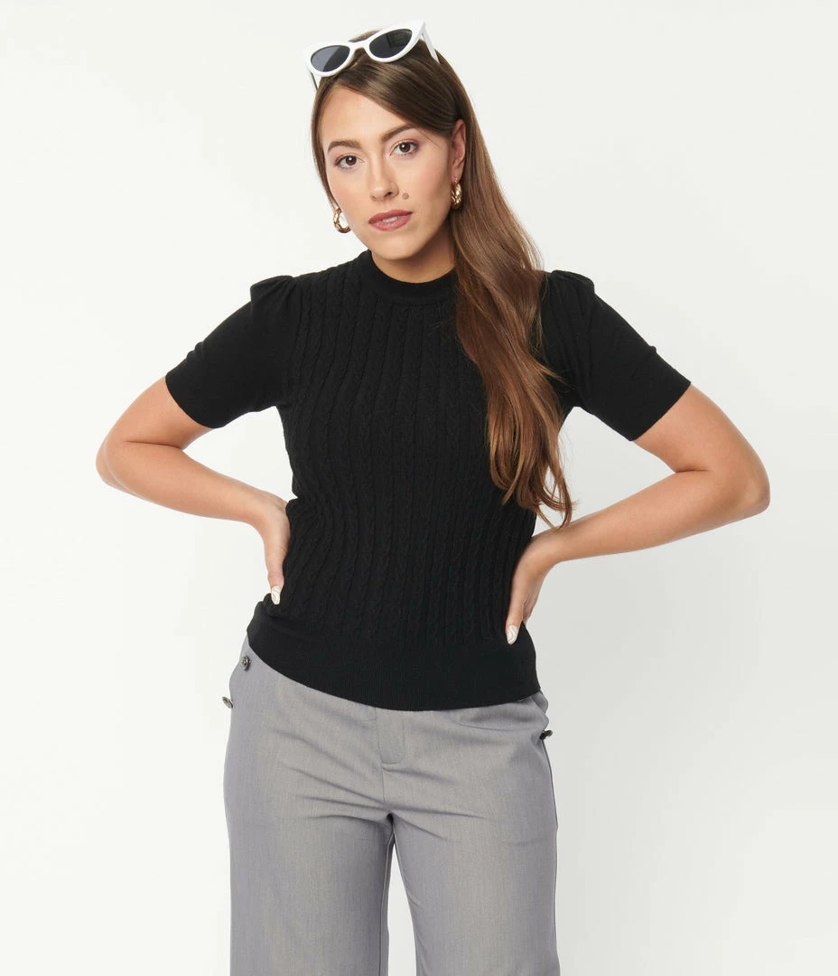 Unique Vintage Black Park City Sweater Sale