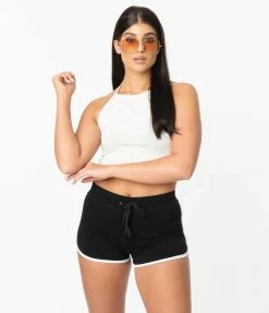 Ever Hottie White Halter Crop Top Sale