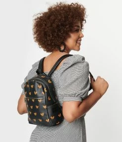 Cakeworthy Pumpkin Mickey Mini Backpack Handbags