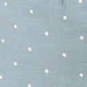 Davi & Dani Chambray & White Polka Dot Shorts Sale