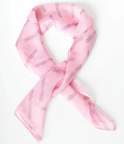 Hasbro Gaming X Unique Vintage Pink Candyland Print Hair Scarf Hair Accessories