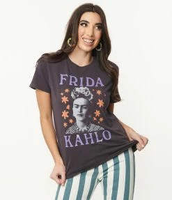 Junk Food Vintage Frida Kahlo Graphic Tee
