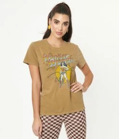 Fan Flair Junk Food Wonder Woman Unisex Graphic Tee