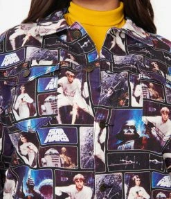 Cakeworthy Plus Size Star Wars All Over Print Denim Jacket