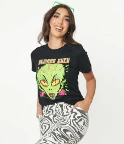 Retro-A-Go-Go Humans Suck Unisex Graphic Tee