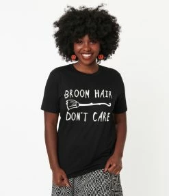 ALPHIA Broom Hair Unisex Graphic Tee Sale
