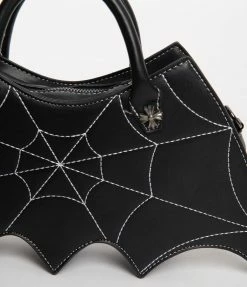 Handbags Unique Vintage Black Bat Purse