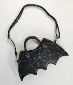Handbags Unique Vintage Black Bat Purse