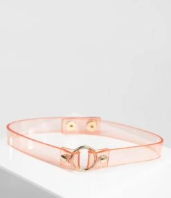Joia Accessories Pink PVC Choker Jewelry