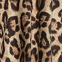 Unique Vintage Leopard Bow Rialto Bikini Top Swimwear