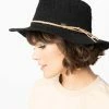 Joia Black Tweed Cowboy Hat Hats