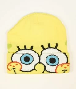 Concept 1 Hats Spongebob Roll Down Beanie
