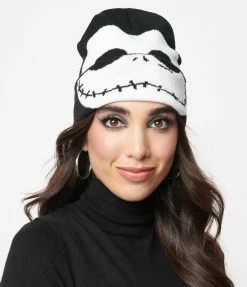 Concept 1 Jack Skellington Roll Down Beanie Hats