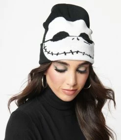 Concept 1 Jack Skellington Roll Down Beanie Hats