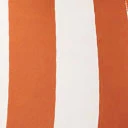 Unique Vintage Rust & White Stripe Louise Swim Bottom Swimwear