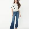 Sneak Peek Sale Medium Blue Denim Flare Jeans