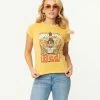 Fan Flair Junk Food Vintage King Of Beers Budweiser Graphic Tee
