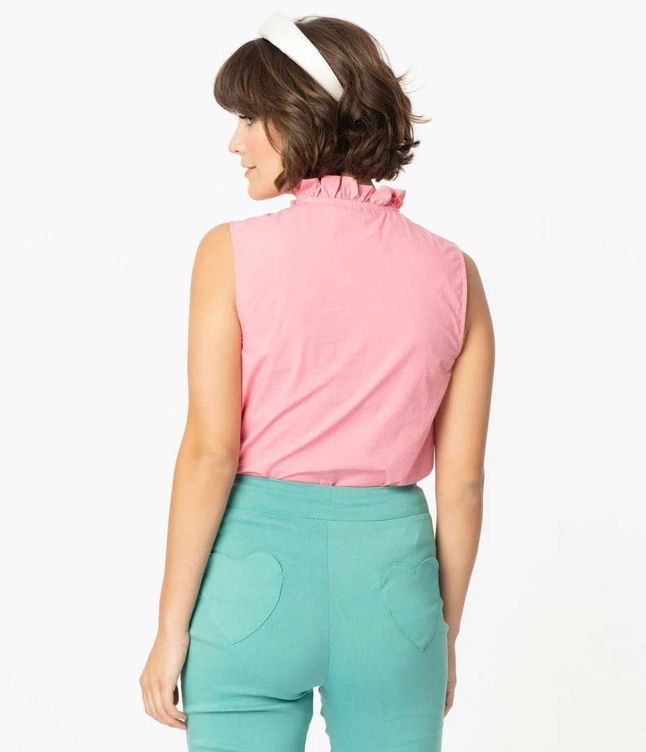 Smak Parlour Pink Coffee Break Blouse Sale